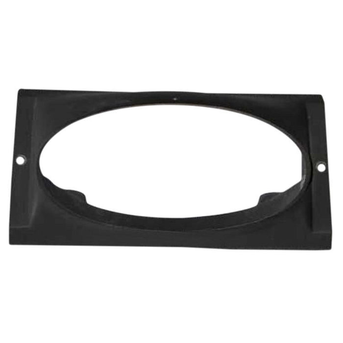 HHT 8" Oval Flue Collar - Classic Black
