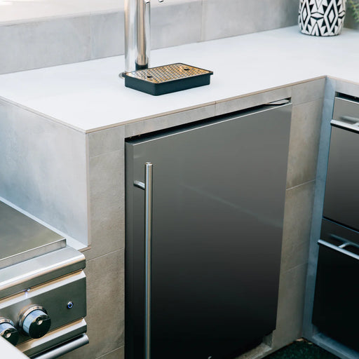 Summerset 24-inch 6.6c Deluxe Outdoor Rated Kegerator with Single Keg Tap Kit