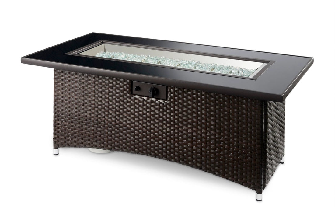 The Outdoor Greatroom Company Montego Linear Gas Fire Pit Table