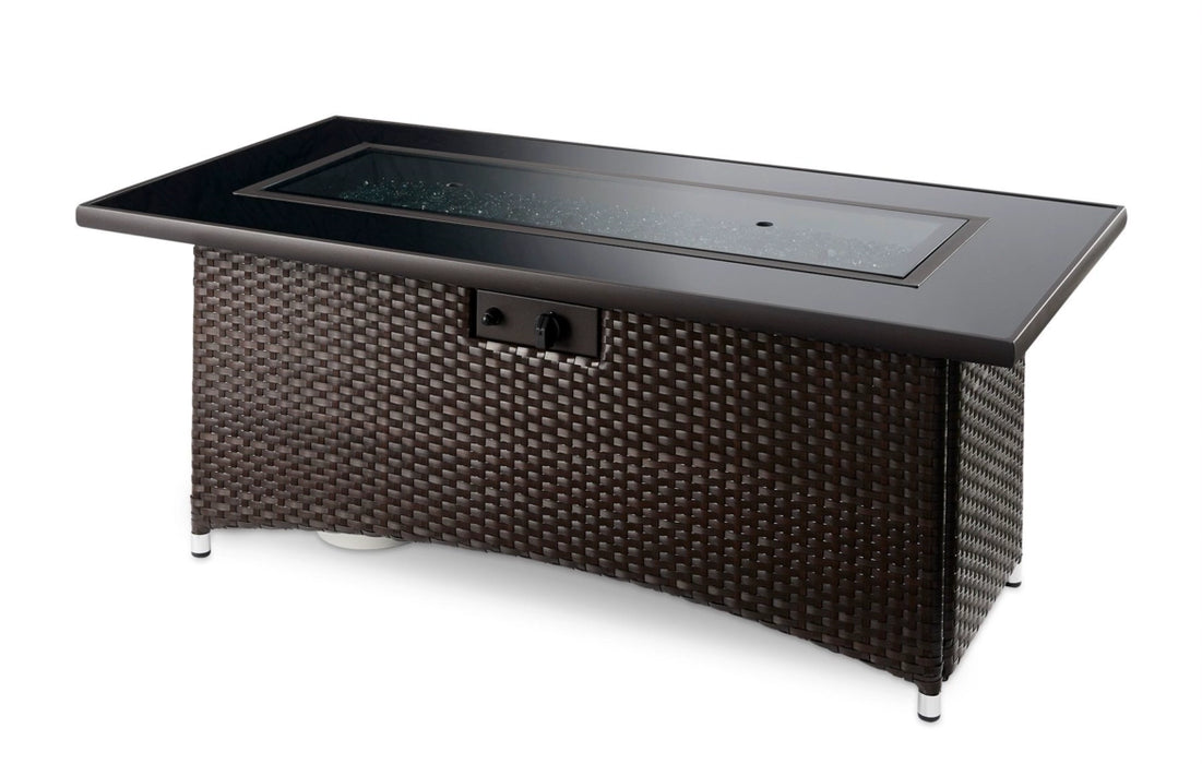 The Outdoor Greatroom Company Montego Linear Gas Fire Pit Table