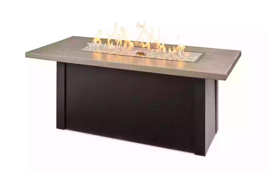 The Outdoor Greatroom Company Havenwood Linear Gas Fire Pit Table