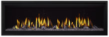 SimpliFire Allusion Edge Electric Fireplace with Yellow Flames & Crystal Ember Bed