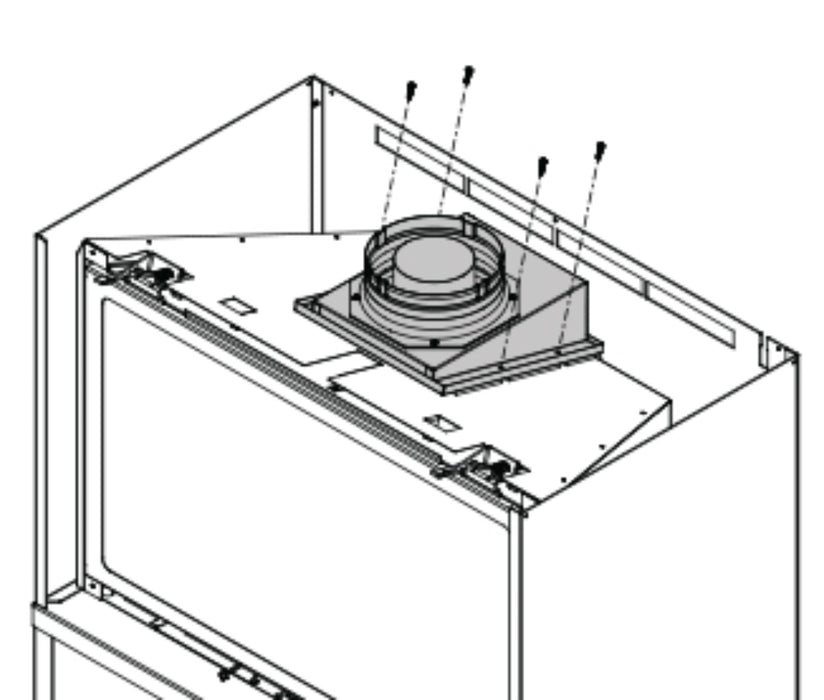 HHT Adaptor Kit for CK-30 Steel Cabinet with Pedestal Base | ADP-CK30