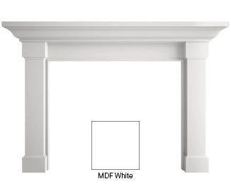 Fireside Finishings Kenwood Flush Mantel Primed MDF