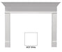 Fireside Finishings Wescott Flush MDF Mantel
