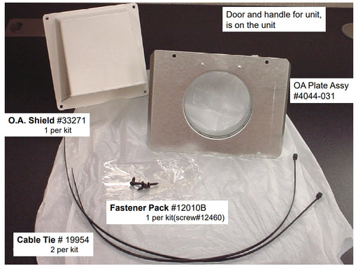 HHT AK24 Outside Air Kit Contents