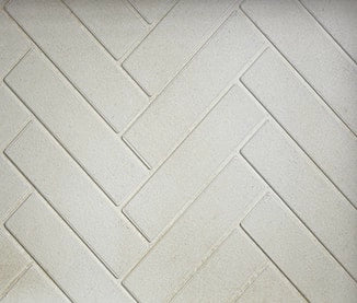 Natural Gray Herringbone brick refractory extensions