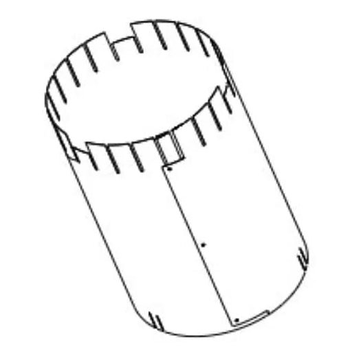 HHT Attic Insulation Shield, Straight Flue