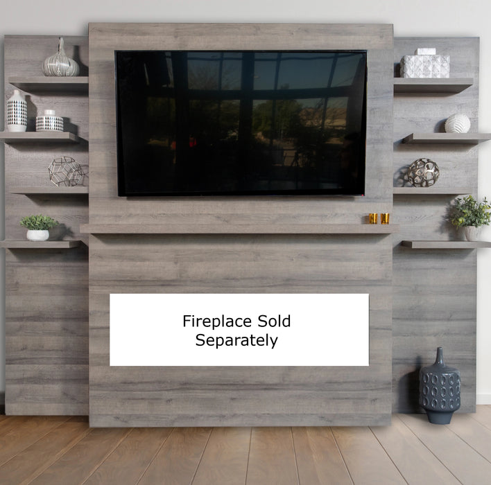 Modern Flames Allwood Media Wall Fireplace System