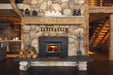 Empire Stove Archway 2300 Wood Insert in Log Home