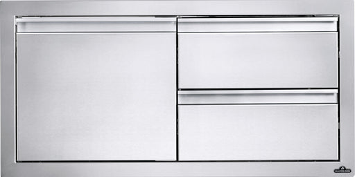 36 x 16 inch Single Door & Double Drawer Combo | BI-3616-1D2DR