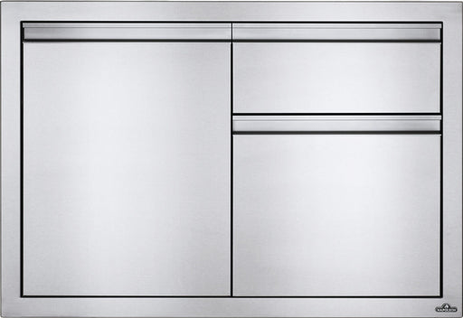 36 x 24 inch Single Door & Standard Drawer | BI-3624-1D2DR