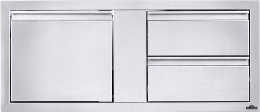 42 x 16 inch Single Door & Double Drawer Combo | BI-4216-1D2DR