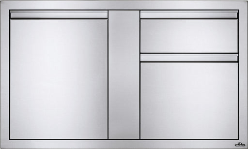 42 x 24 inch Large Single Door & Standard Drawer | BI-4224-1D2DR