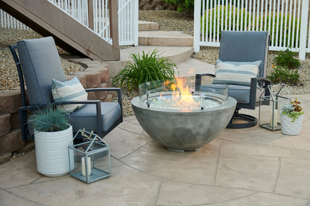 The Outdoor Greatroom Company Cove Round Gas Fire Pit Bowl