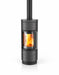 Hearthstone Stoves Bari Freestanding Wood Stove with Meteorite Finish