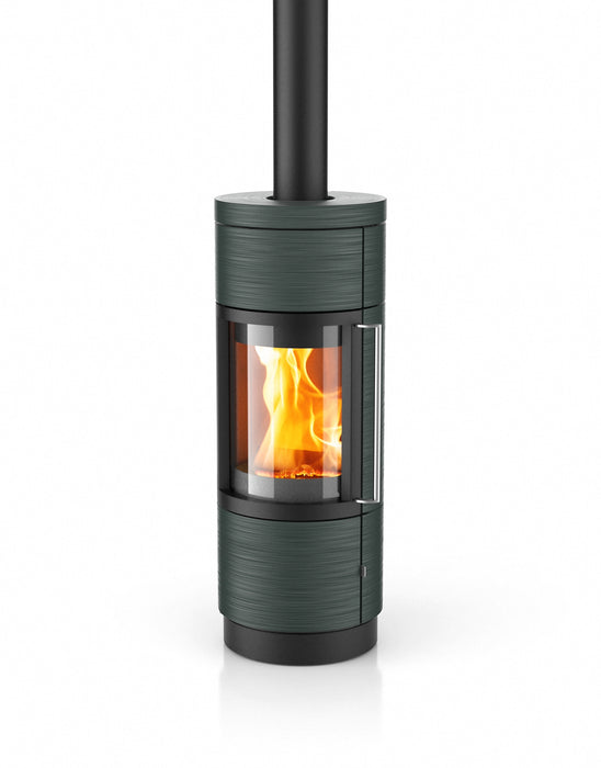 Hearthstone Stoves Bari Freestanding Wood Stove with Wintersea Finish