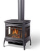 Hearthstone Stoves Bristol Gas Stove with Matte Black Finish
