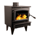 Buck Stove Model 21 Wood Stove Left Side View on Straight Legs