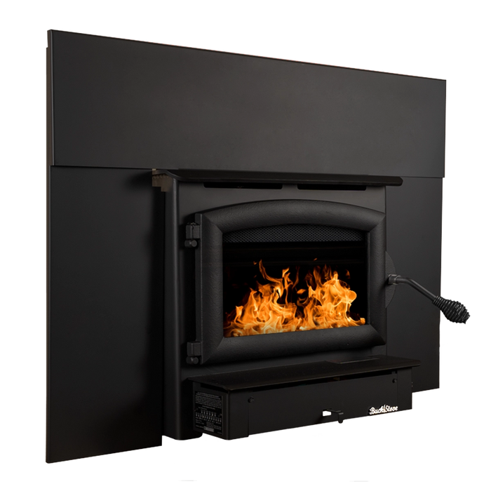 Buck Stove Model 21 Non-Catalytic Wood-Burning Fireplace Insert Left Side View