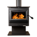 Buck Stove Model 21 Wood Stove on Pedestal Base