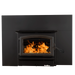 Buck Stove Model 21 Non-Catalytic Wood-Burning Fireplace Insert with Black Door Trim