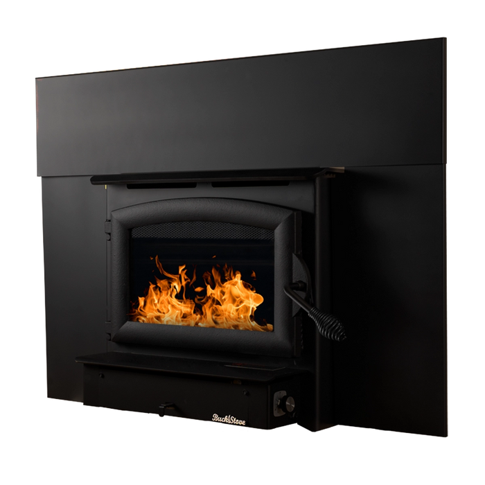 Buck Stove Model 21 Non-Catalytic Wood-Burning Fireplace Insert Right Side View