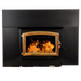 Buck Stove Model 21 Non-Catalytic Wood-Burning Fireplace Insert with Gold Door Trim