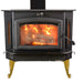 Buck Stove Model 91 Catalytic Extra-Large Wood Stove - Gold Queen Anne Legs