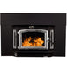 Buck Stove Model 91 Fireplace Insert with Pewter Trim - Front View