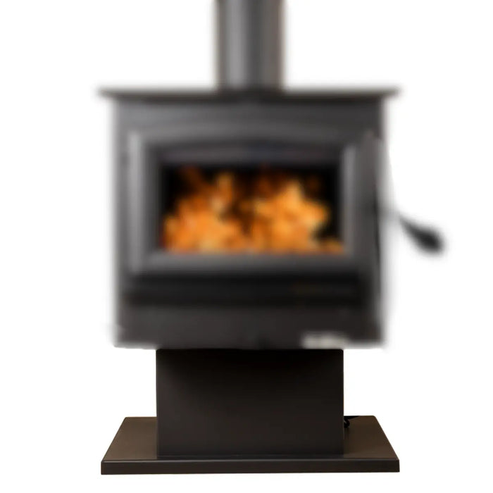 Buck Stove Black Outside Air Pedestal for Model 21 and Model 74 Wood Stoves | FA P21B