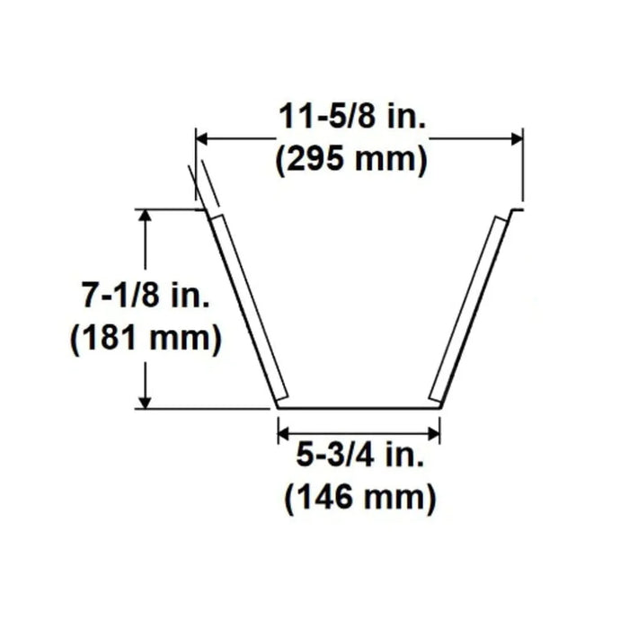 HHT Majestic DVP Safety Shield for Horizontal Termination Caps Width & Depth