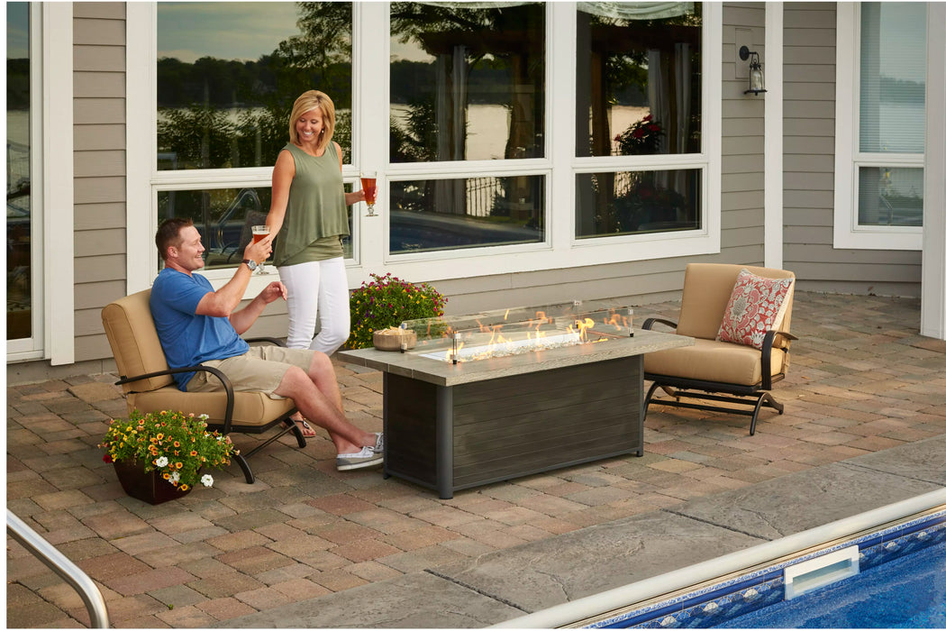 The Outdoor Greatroom Company Cedar Ridge Fire Table