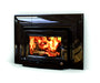 Hearthstone Stoves Clydesdale Wood Fireplace Insert - Brown Enamel - Door Handle Right
