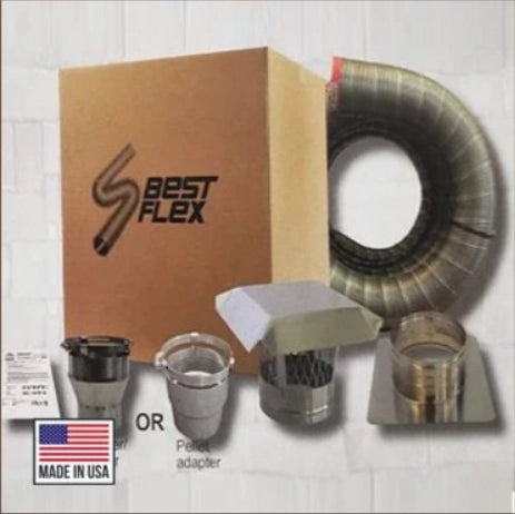 ComfortBilt Pellet Insert Venting Kit