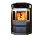 ComfortBilt HP22-Brown Pellet Stove with Stainless Steel Front