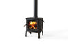 Hearthstone Stoves Craftsbury Freestanding Wood Stove with Matte Black Finish