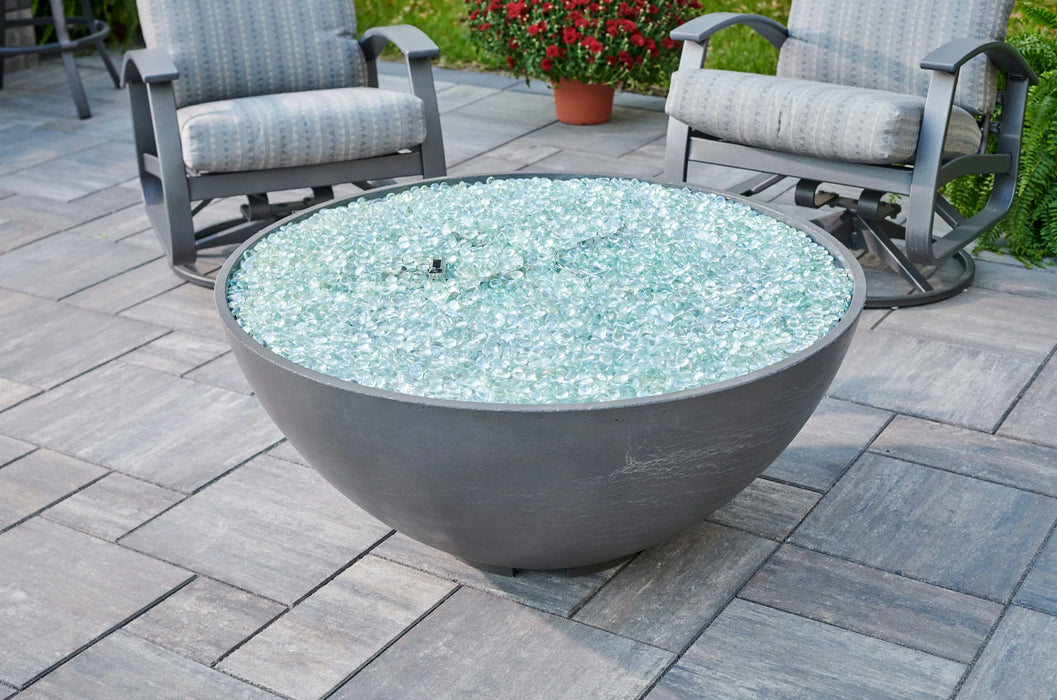 The Outdoor Greatroom Company 42-inch Cove Edge Round Gas Fire Pit Bowl