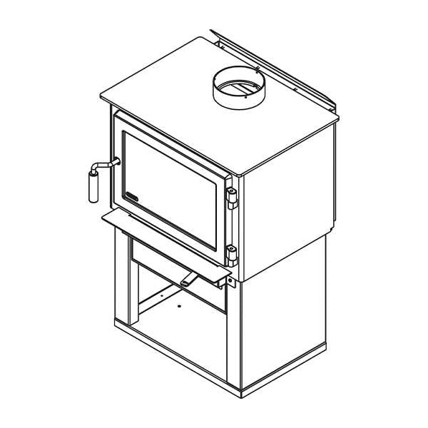 Drolet Deco II Wood Stove