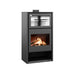 Drolet Atlas Wood Burning Cookstove Left View