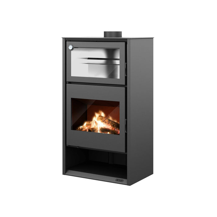 Drolet Atlas Wood Burning Cookstove Right View