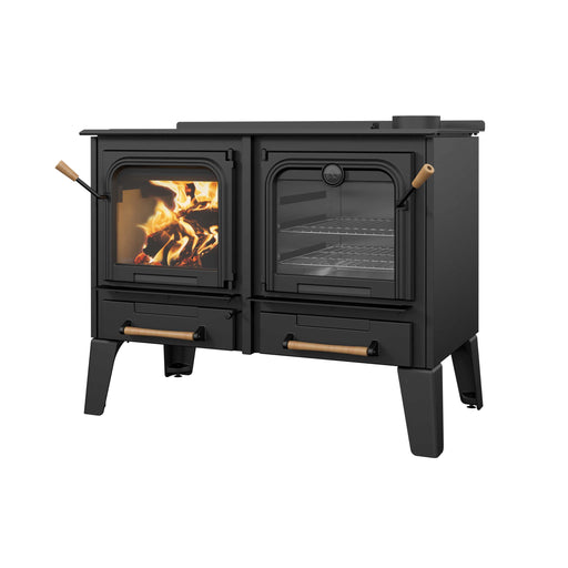 Drolet Chic Choc Wood-Burning Cookstove Right View