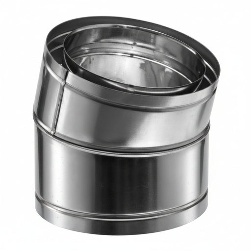 HHT DuraChimney II 14" Air-Cooled Chimney 15 Degree Elbow