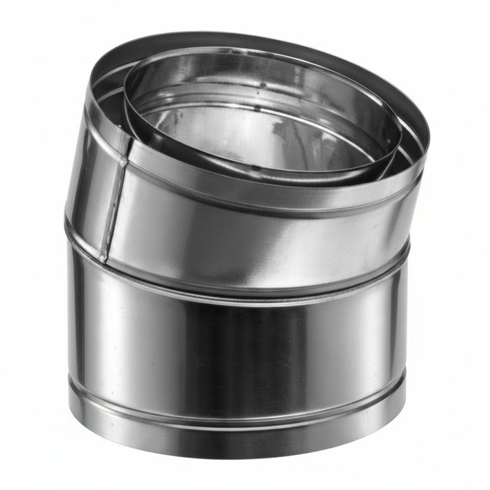 HHT DuraChimney II 14" Air-Cooled Chimney 15 Degree Elbow