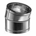 HHT DuraChimney II 14" Air-Cooled Chimney 15 Degree Elbow
