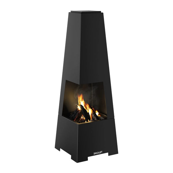 Drolet Bora Stainless Steel Outdoor Fireplace