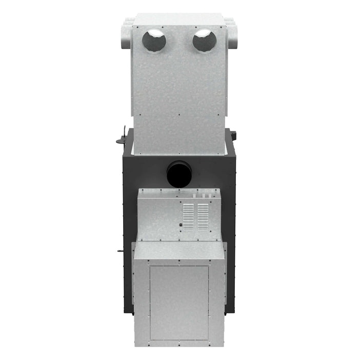 Drolet Heat Commander II Wood Burning Furnace - Rear View