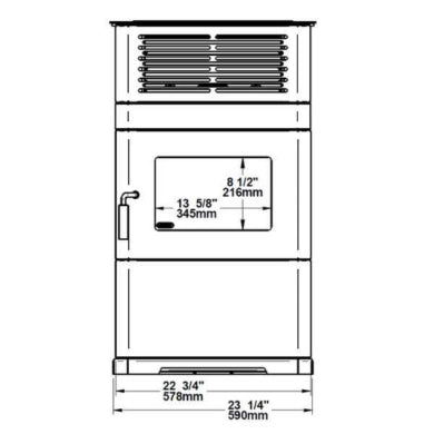 Drolet Eco 65R Pellet Stove