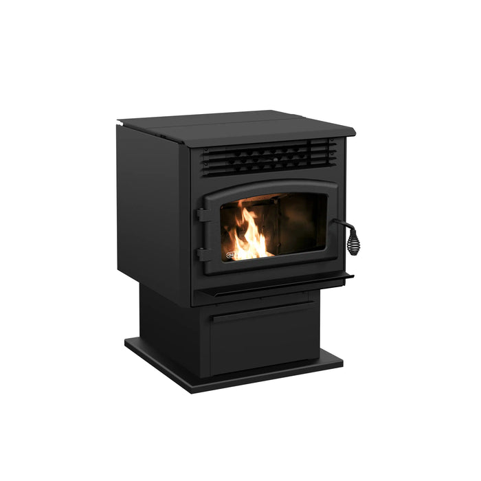 Drolet Eco-55 Pellet Stove with Basement Kit