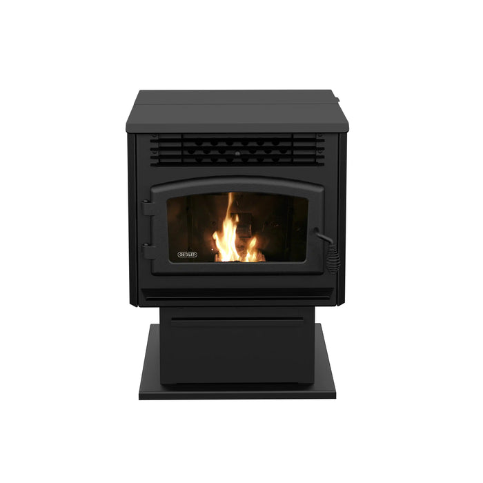 Drolet Eco-55 Pellet Stove with Basement Kit